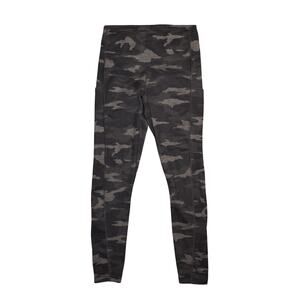 ATHLETA $98 Ultimate Camo 7/8 Tight Leggings Wide Waistband Gray Stretch XS
